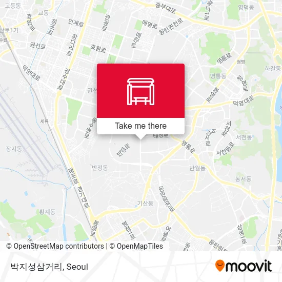 박지성삼거리 map