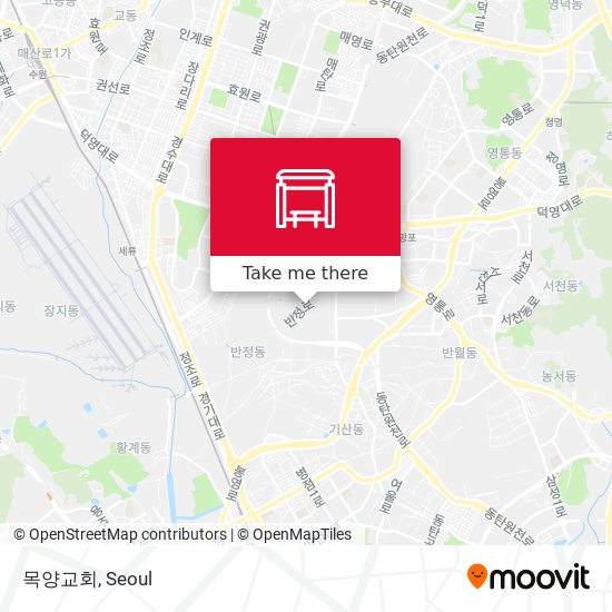 목양교회 map