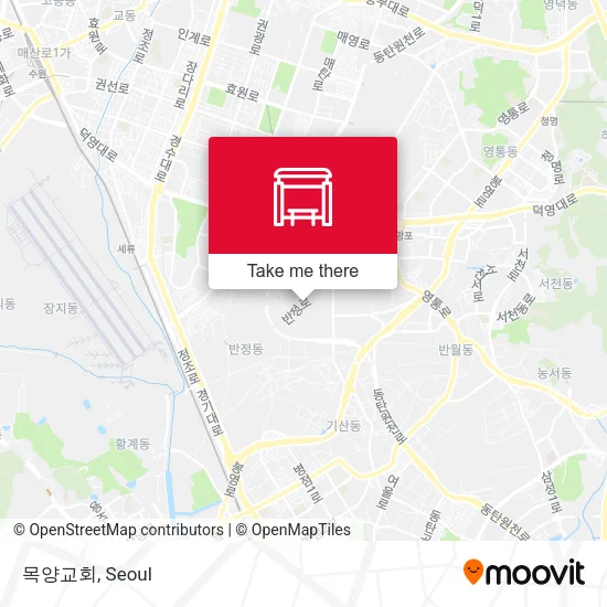 목양교회 map