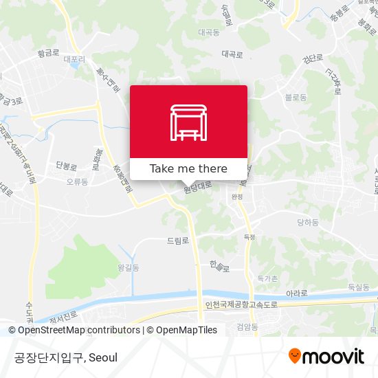 공장단지입구 map