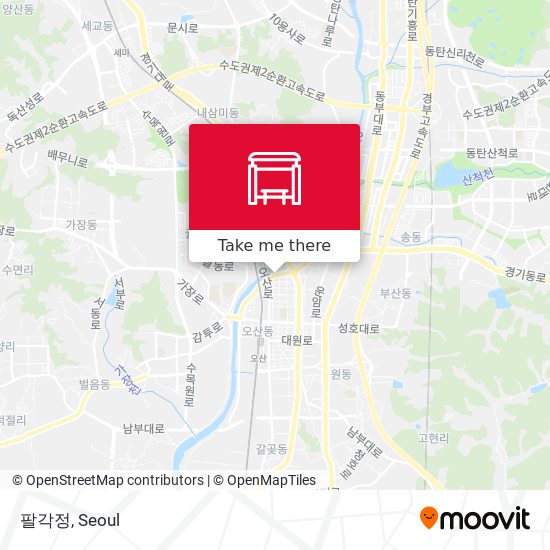 팔각정 map