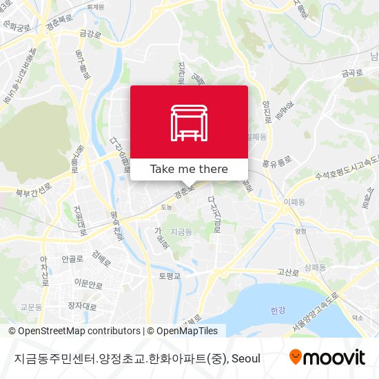 지금동주민센터.양정초교.한화아파트(중) map