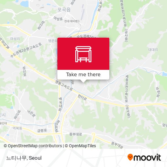 느티나무 map