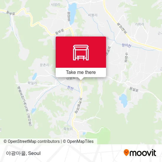 야광마을 map