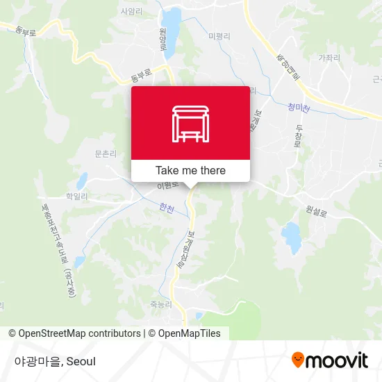 야광마을 map