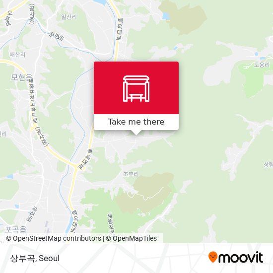 상부곡 map