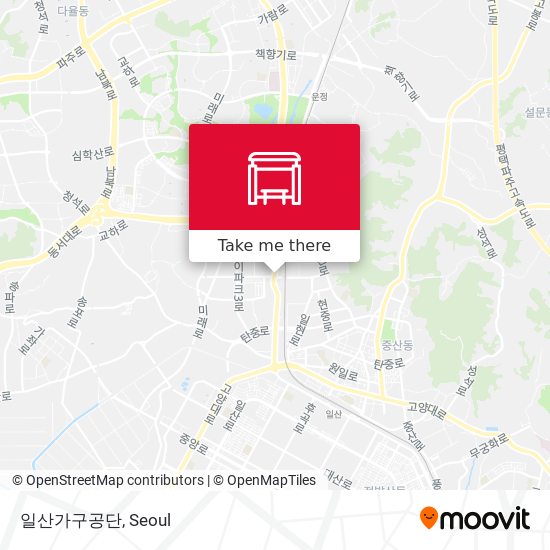 일산가구공단 map