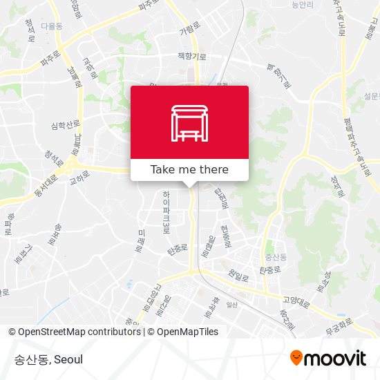 송산동 map