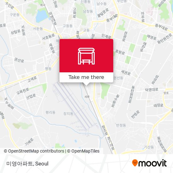 미영아파트 map