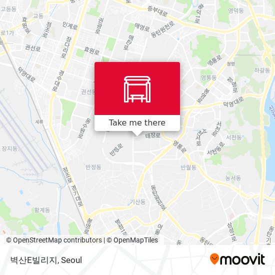 벽산E빌리지 map