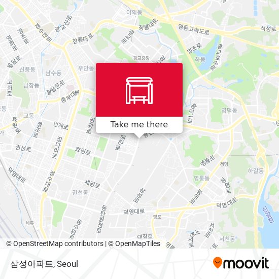 삼성아파트 map