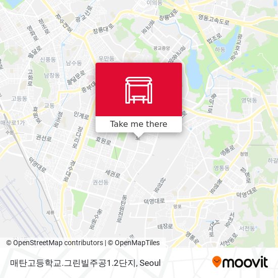 매탄고등학교.그린빌주공1.2단지 map