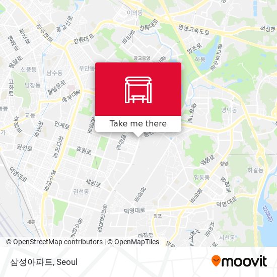 삼성아파트 map