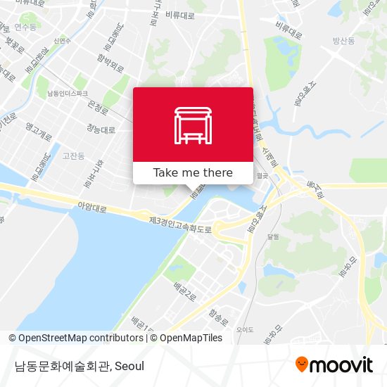 남동문화예술회관 map