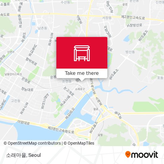 소래마을 map