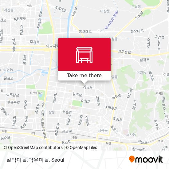 설악마을.덕유마을 map
