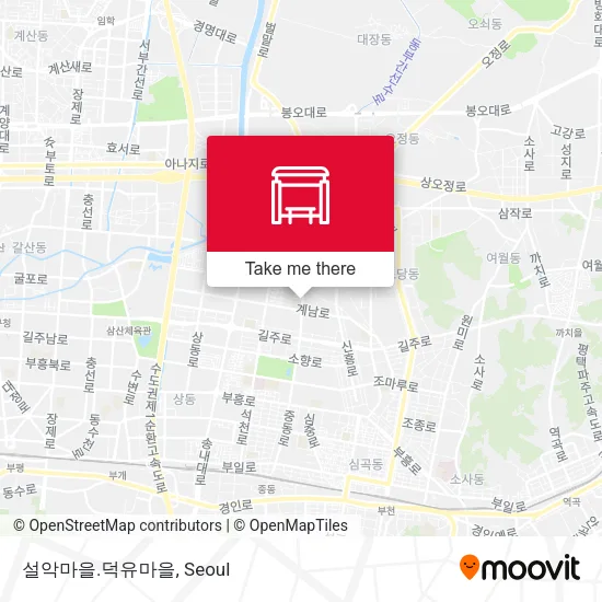 설악마을.덕유마을 map