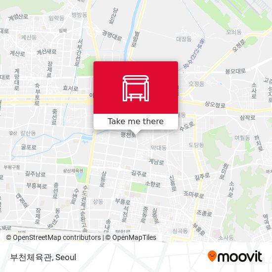 부천체육관 map