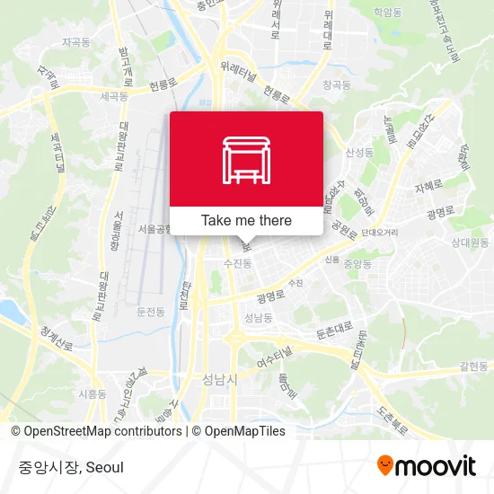 중앙시장 map