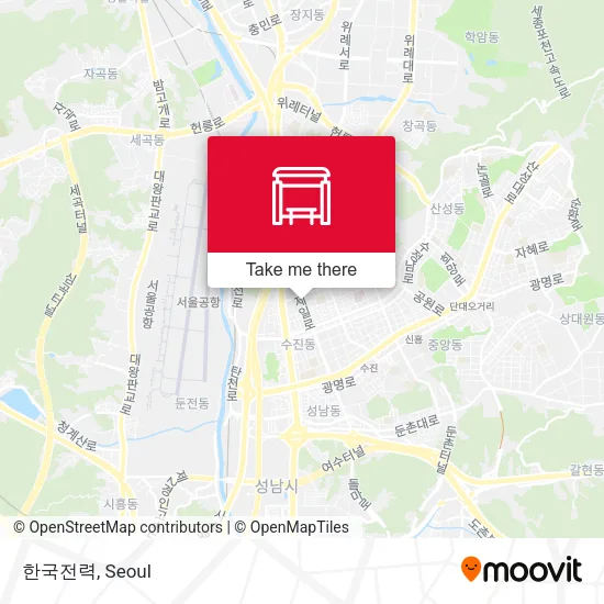 한국전력 map