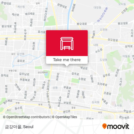 금강마을 map