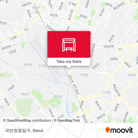 곡반정동입구 map