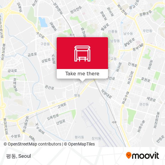 평동 map
