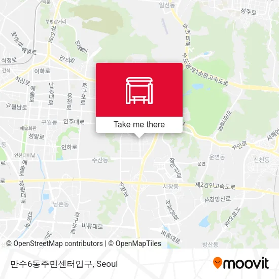 만수6동주민센터입구 map