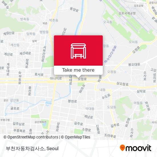 부천자동차검사소 map