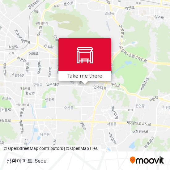 삼환아파트 map