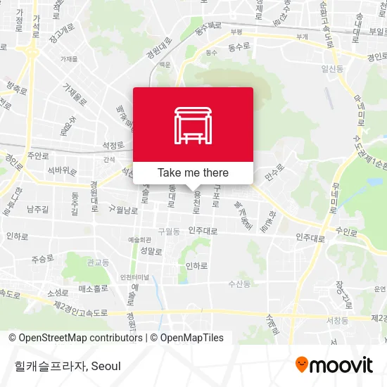 힐캐슬프라자 map