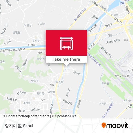 양지마을 map