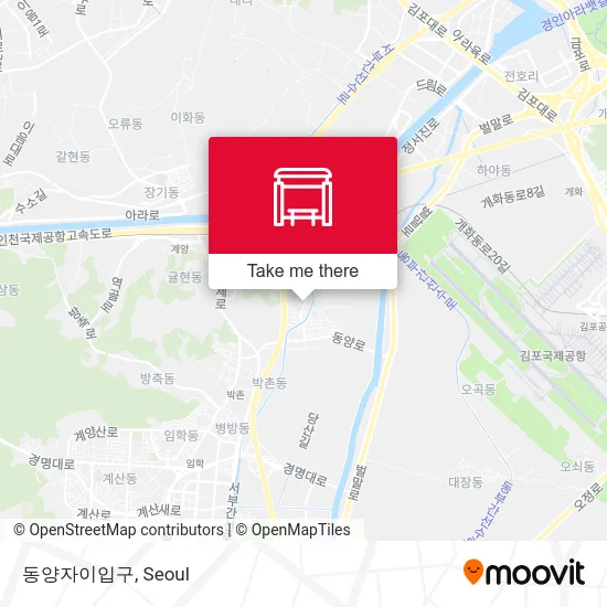 동양자이입구 map