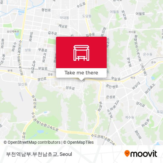 부천역남부.부천남초교 map