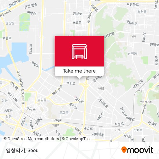 영창악기 map
