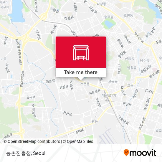 농촌진흥청 map
