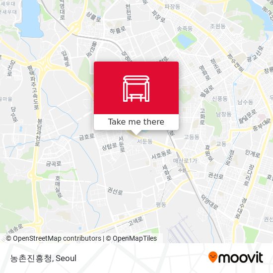 농촌진흥청 map