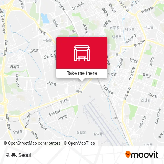 평동 map