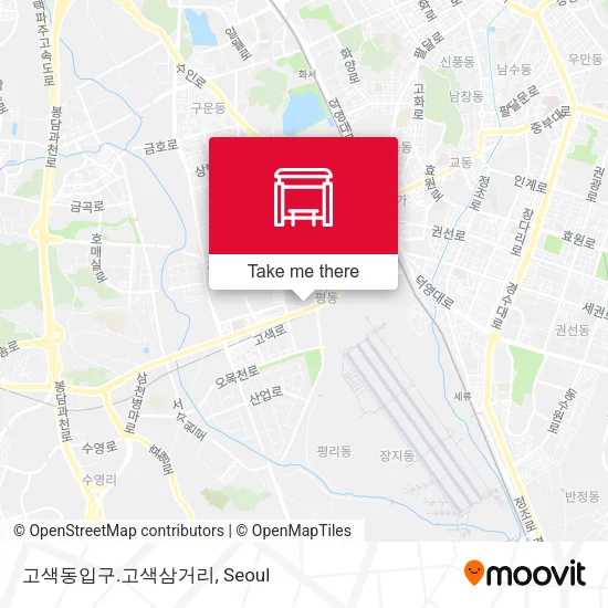 고색동입구.고색삼거리 map