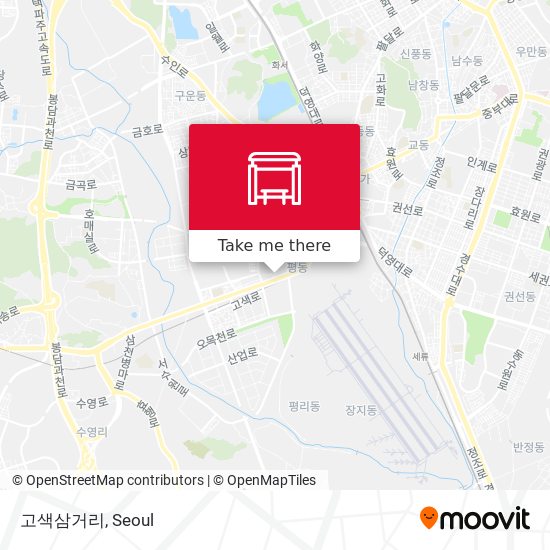 고색삼거리 map