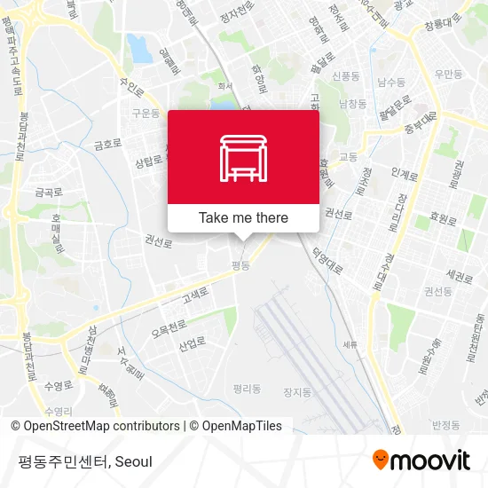 평동주민센터 map