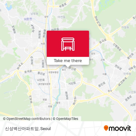 신성벽산아파트앞 map