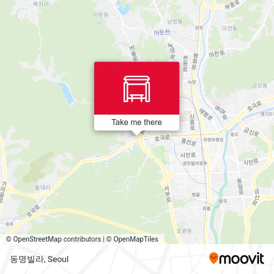 동명빌라 map