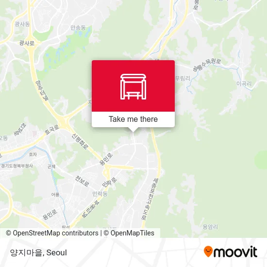양지마을 map