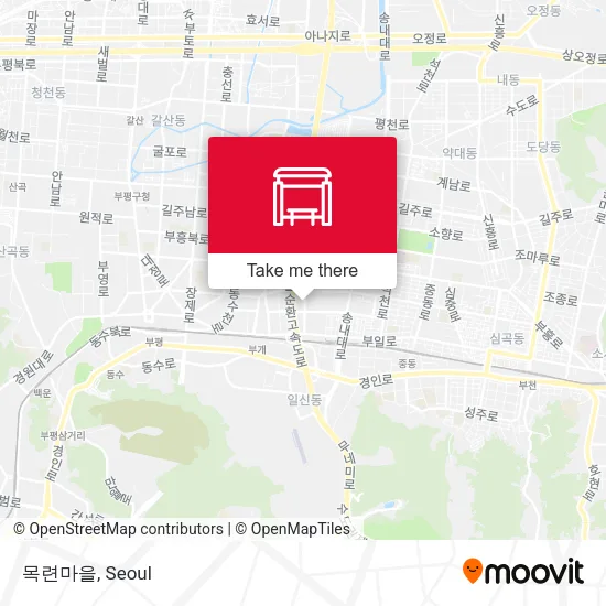 목련마을 map