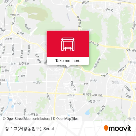 장수교(서창동입구) map