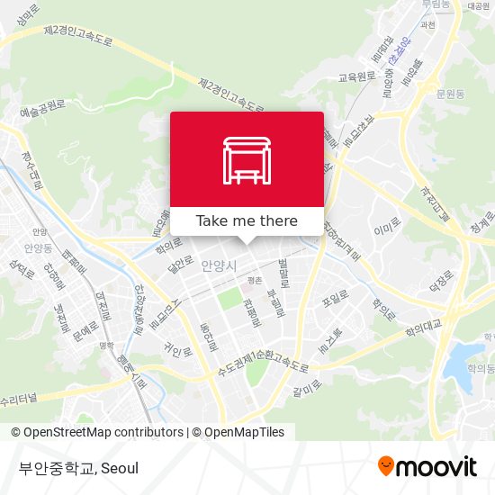 부안중학교 map