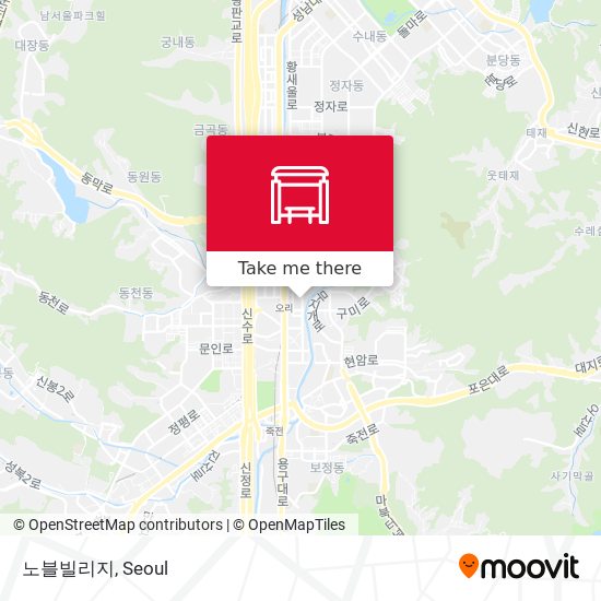 노블빌리지 map