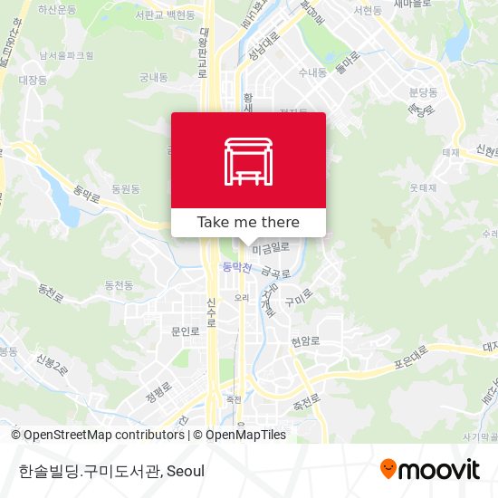 한솔빌딩.구미도서관 map