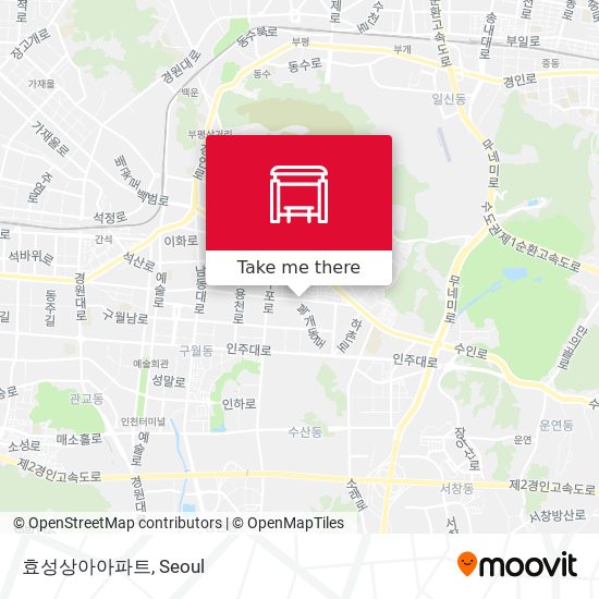 효성상아아파트 map